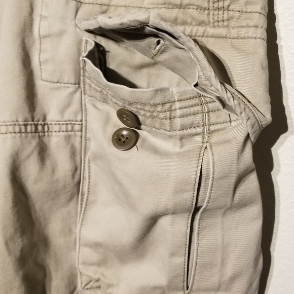 Polo Ralph Lauren Shorts Mens 35 Khaki Cargo 6 Pockets Classic Chino - Picture 2 of 7